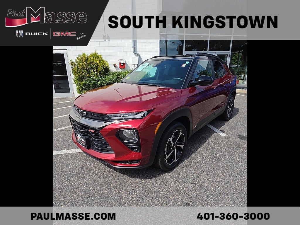 Red (Crimson Metallic) 2023 Chevrolet Trailblazer SUV / Crossover Four-Wheel Drive Automatic