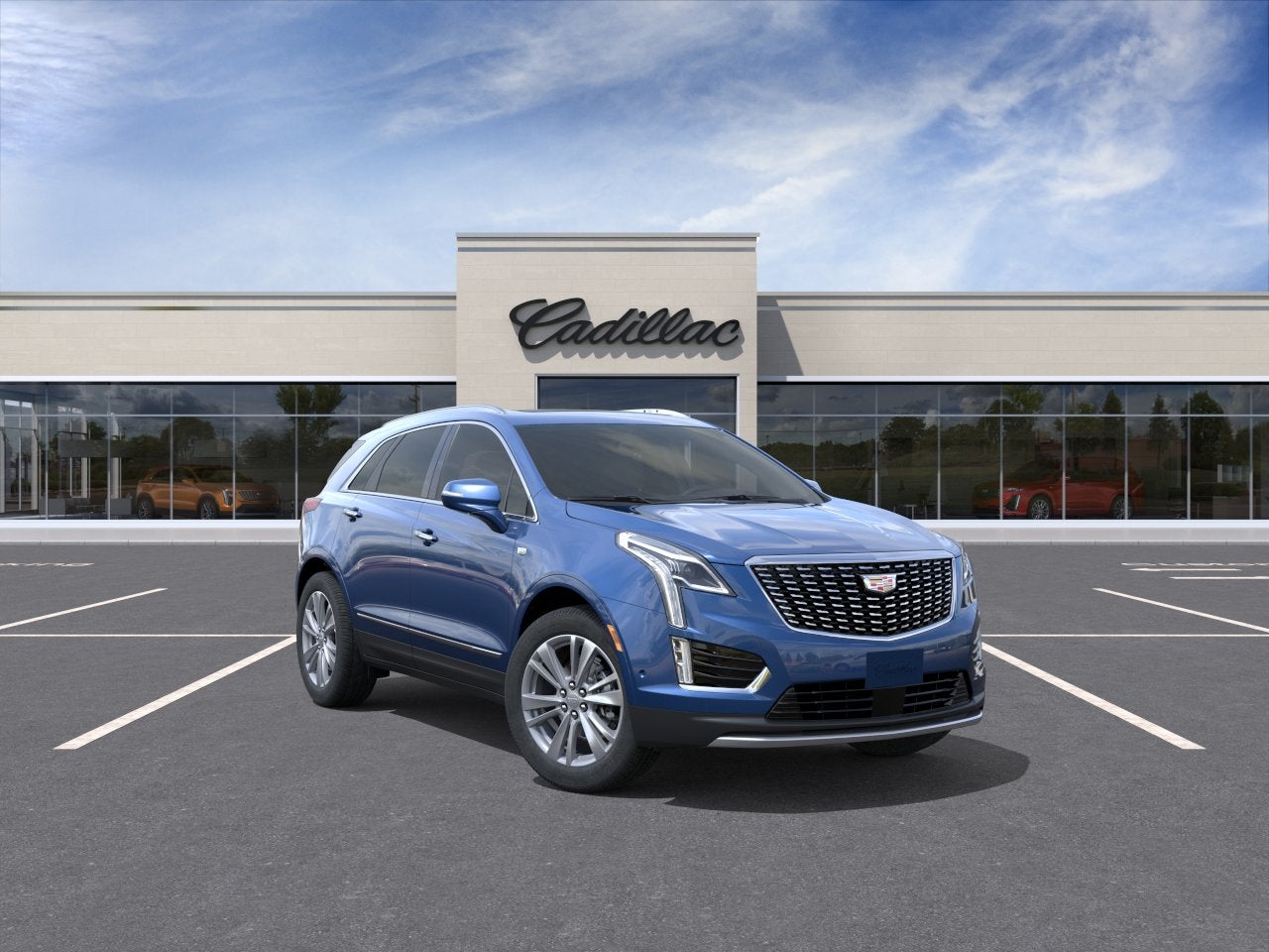 Opulent Blue Metallic 2026 Cadillac XT5 SUV / Crossover Front-Wheel Drive Automatic