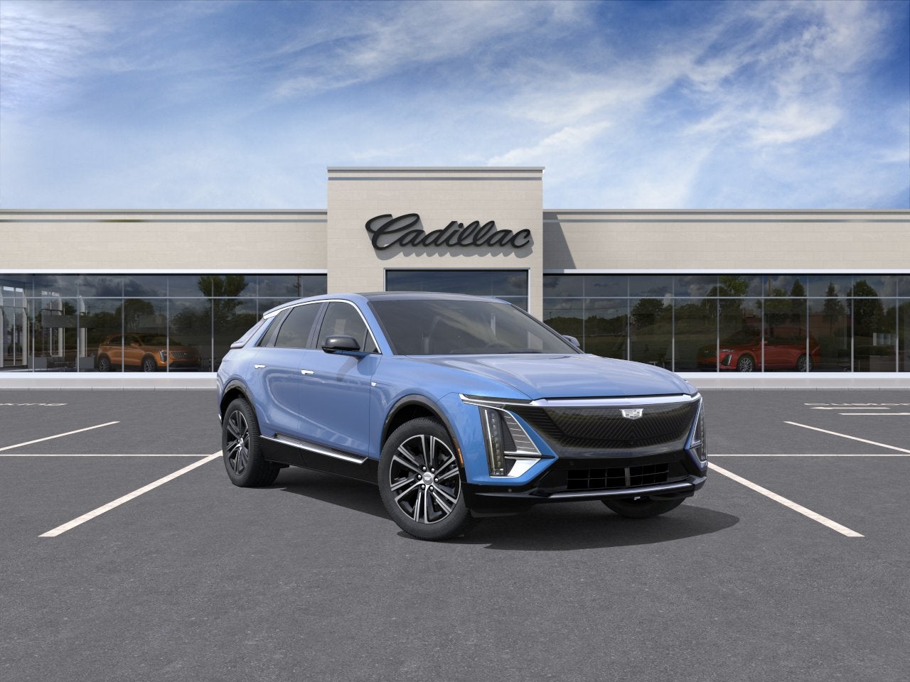 Blue Graphite Tricoat 2027 Cadillac LYRIQ SUV / Crossover All-Wheel Drive Automatic