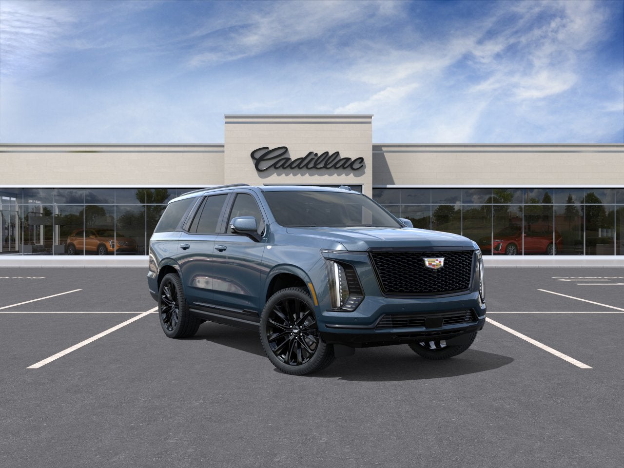 Deep Sea Metallic 2026 Cadillac Escalade SUV / Crossover Four-Wheel Drive Automatic