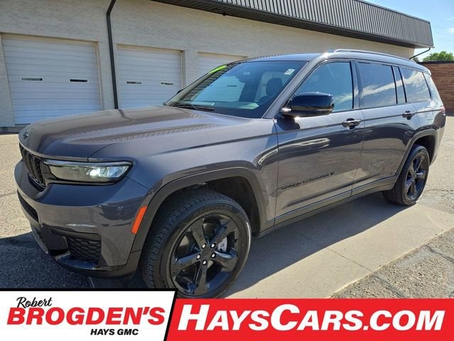 Baltic Gray Metal 2024 Jeep Grand Cherokee L Altitude X 4WD SUV / Crossover Four-Wheel Drive Automatic
