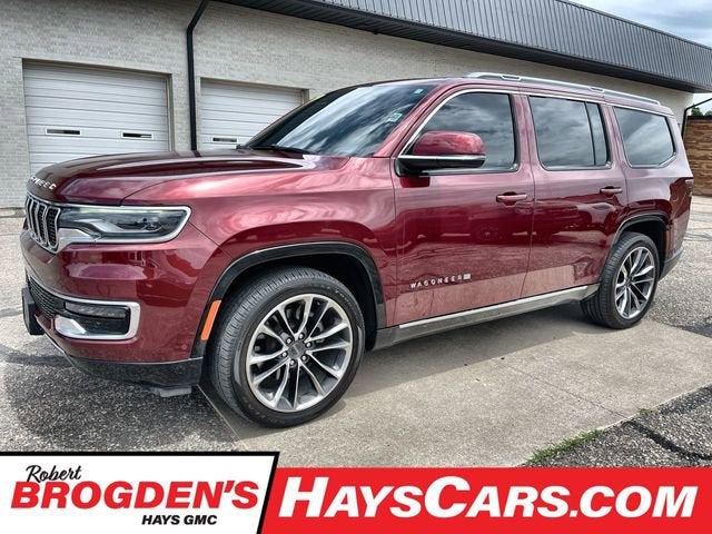 Velvet Red Pear 2022 Jeep Wagoneer Series III 4WD SUV / Crossover Four-Wheel Drive Automatic
