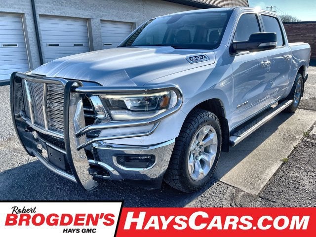 Bright White Clea 2019 RAM 1500 Pickup Truck Four-Wheel Drive Automatic