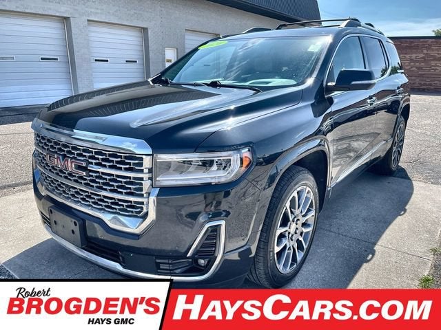 Carbon Black Metallic 2020 GMC Acadia SUV / Crossover Four-Wheel Drive Automatic