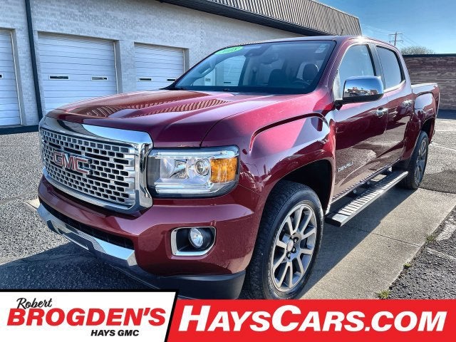 Red Quartz Tintcoat 2018 GMC Canyon Pickup Truck Four-Wheel Drive Automatic