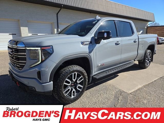 Thunderstorm Gray 2024 GMC Sierra 1500 Pickup Truck Four-Wheel Drive Automatic