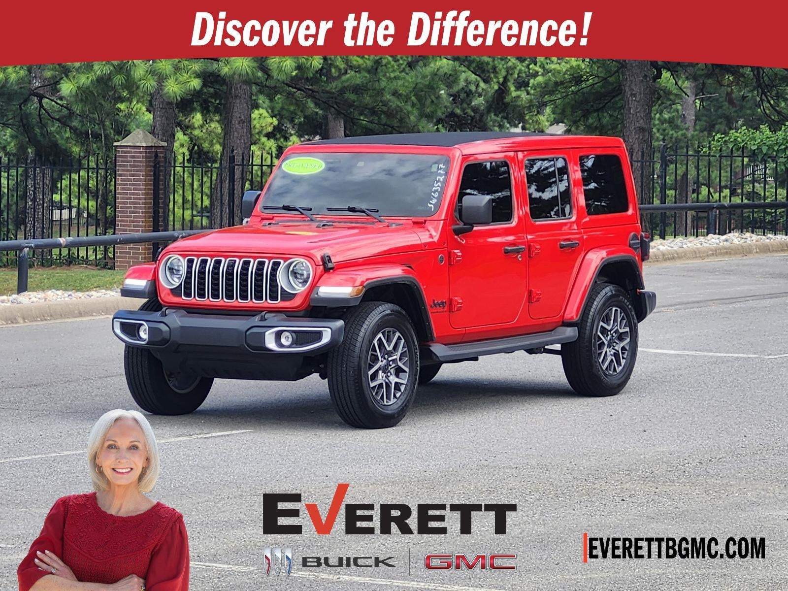 Red 2025 Jeep Wrangler SUV / Crossover Four-Wheel Drive 8-Speed Automatic Overdrive