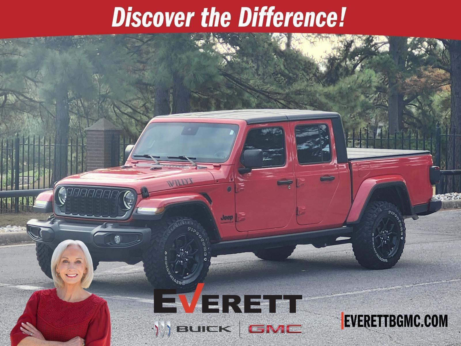2024 Jeep Gladiator Willys Crew Cab 4WD