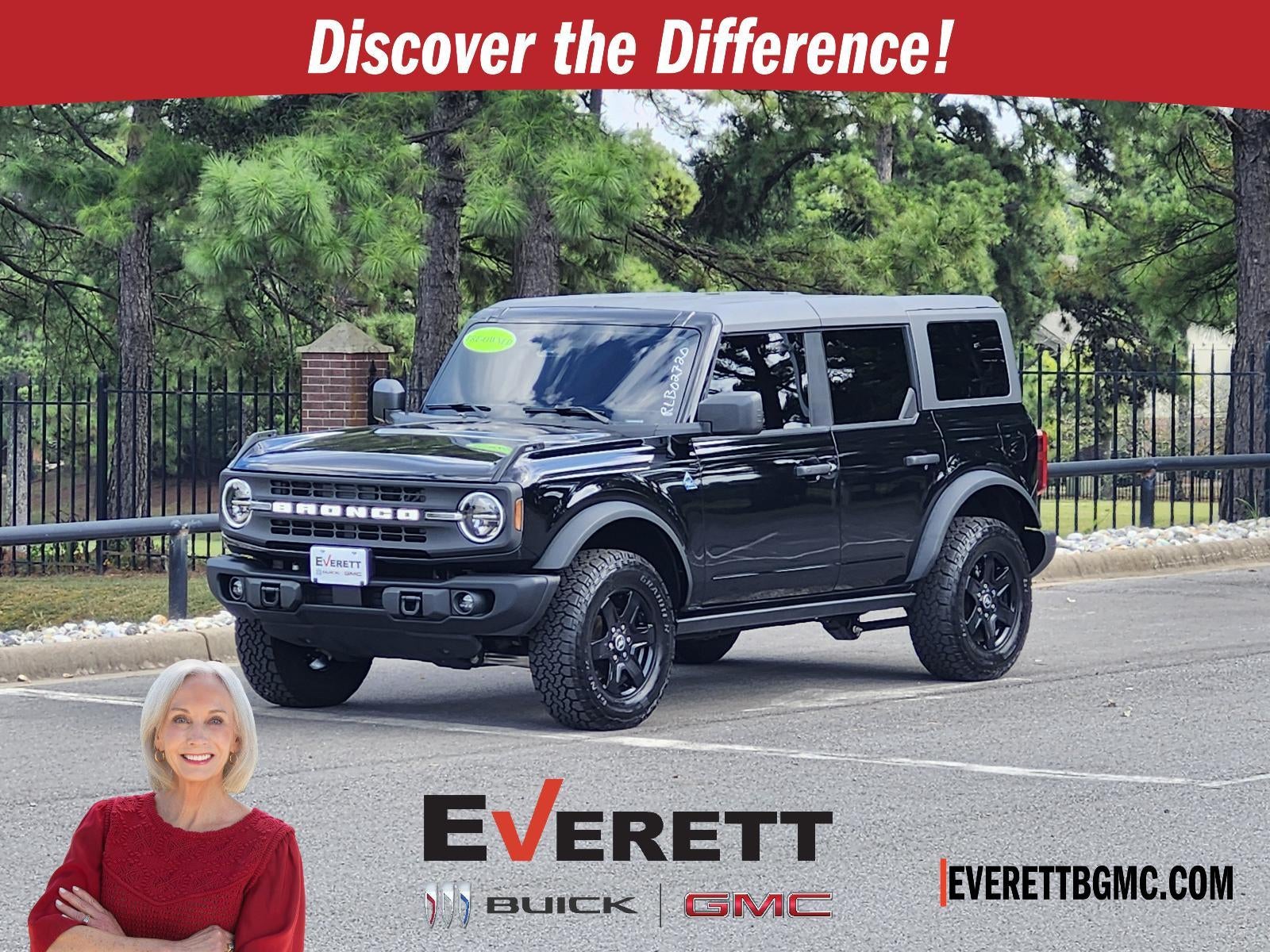 Shadow Black 2024 Ford Bronco SUV / Crossover Four-Wheel Drive 