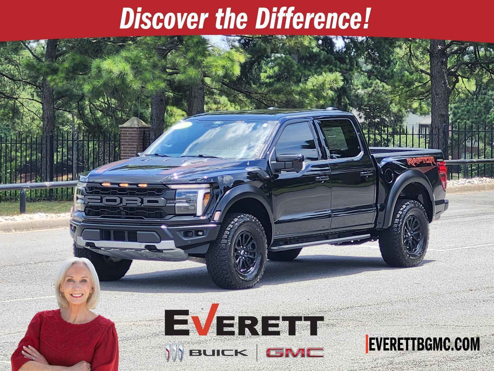 Black 2025 Ford F-150 Pickup Truck Four-Wheel Drive 