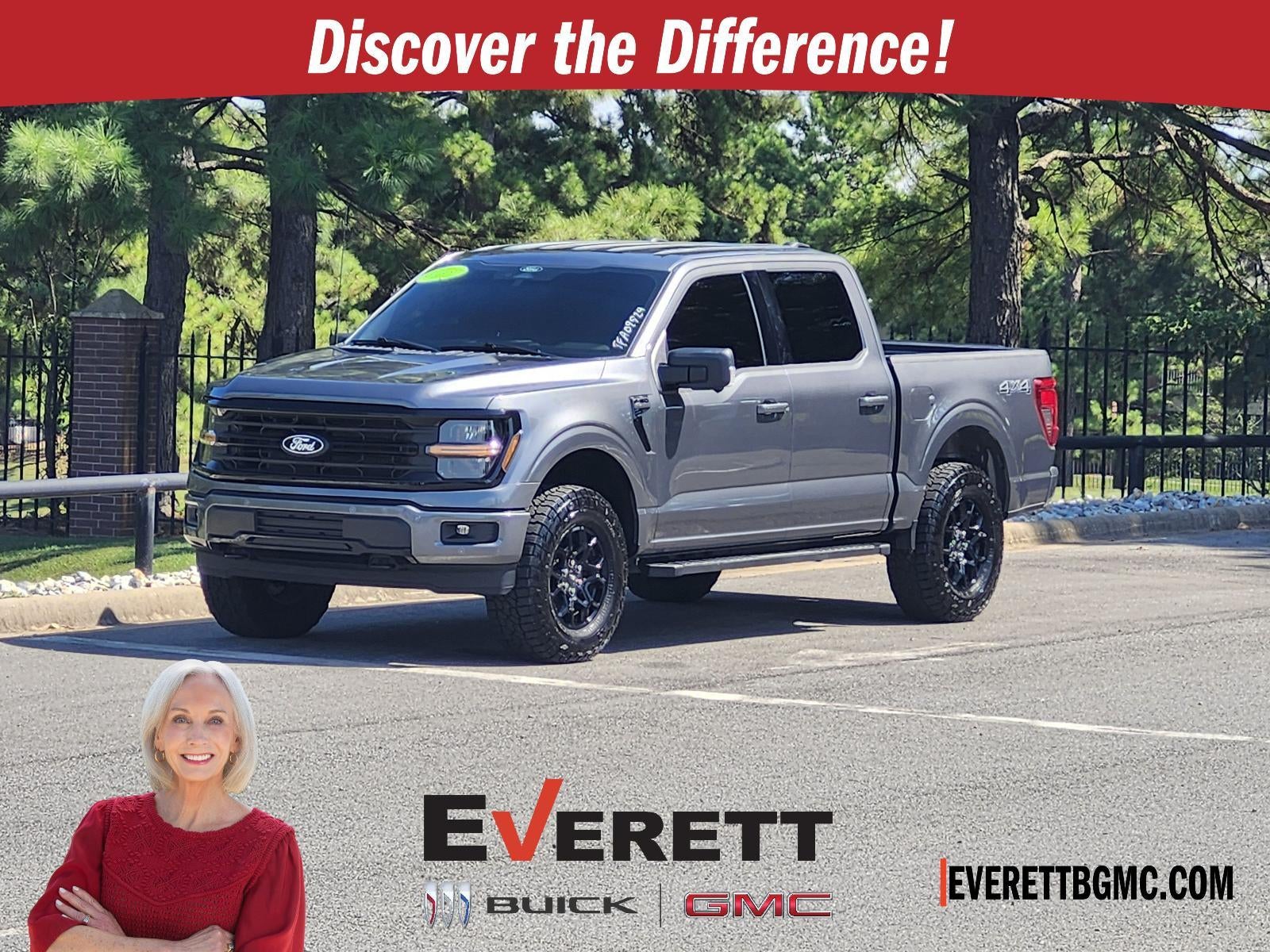 Gray 2026 Ford F-150 Pickup Truck Four-Wheel Drive Automatic