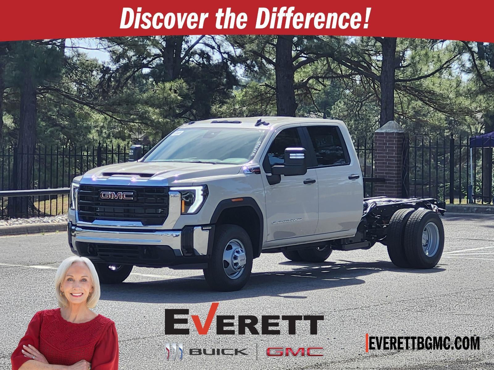Coastal Dune 2026 GMC Sierra 3500HD Chassis Pickup Truck Four-Wheel Drive Automatic