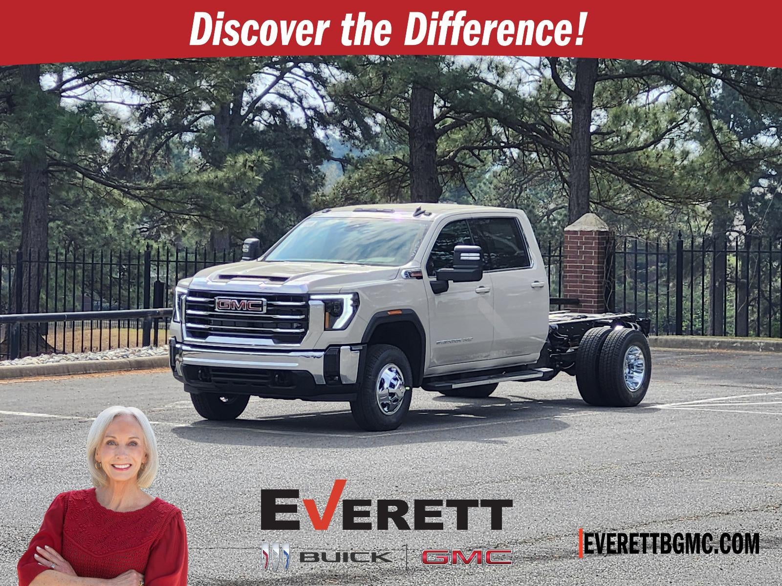 Coastal Dune 2026 GMC Sierra 3500HD Chassis Pickup Truck Four-Wheel Drive Automatic