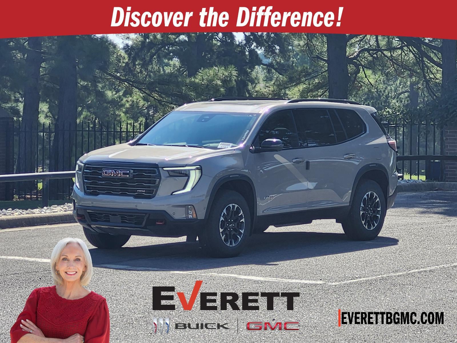 Riverstone Metallic 2027 GMC Acadia SUV / Crossover Four-Wheel Drive Automatic