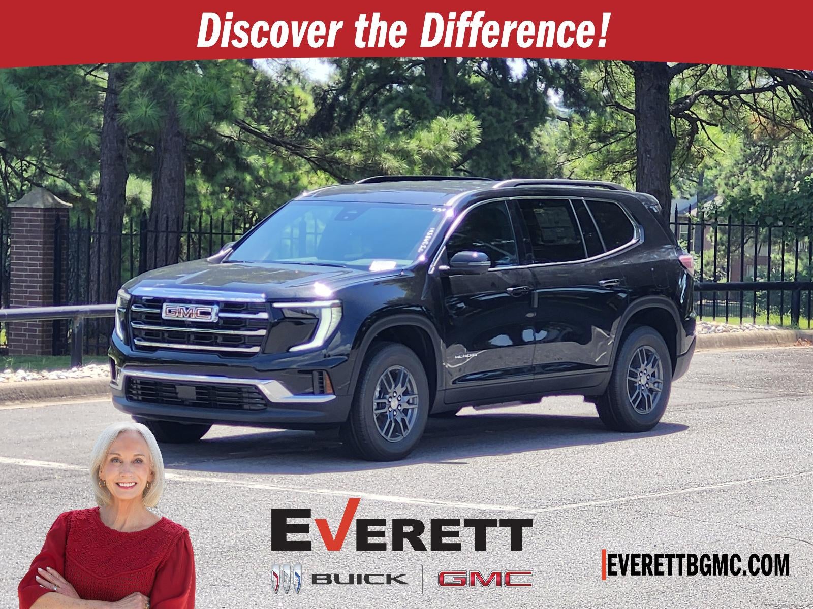 Black (Ebony Twilight Metallic) 2026 GMC Acadia SUV / Crossover Front-Wheel Drive Automatic