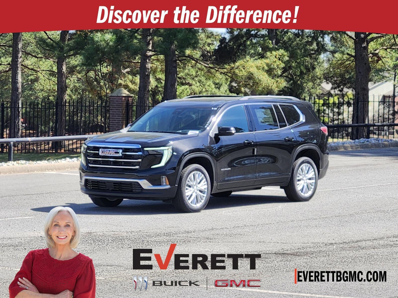 Black (Ebony Twilight Metallic) 2026 GMC Acadia SUV / Crossover Front-Wheel Drive Automatic