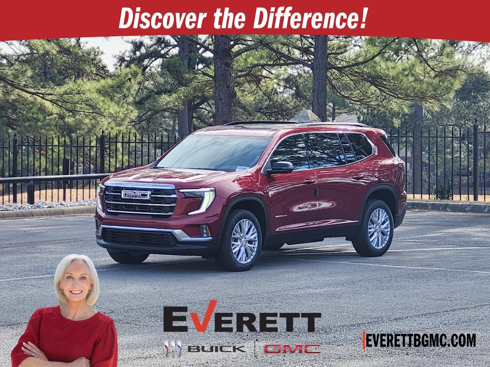 Volcanic Red Tintcoat 2026 GMC Acadia SUV / Crossover Front-Wheel Drive Automatic