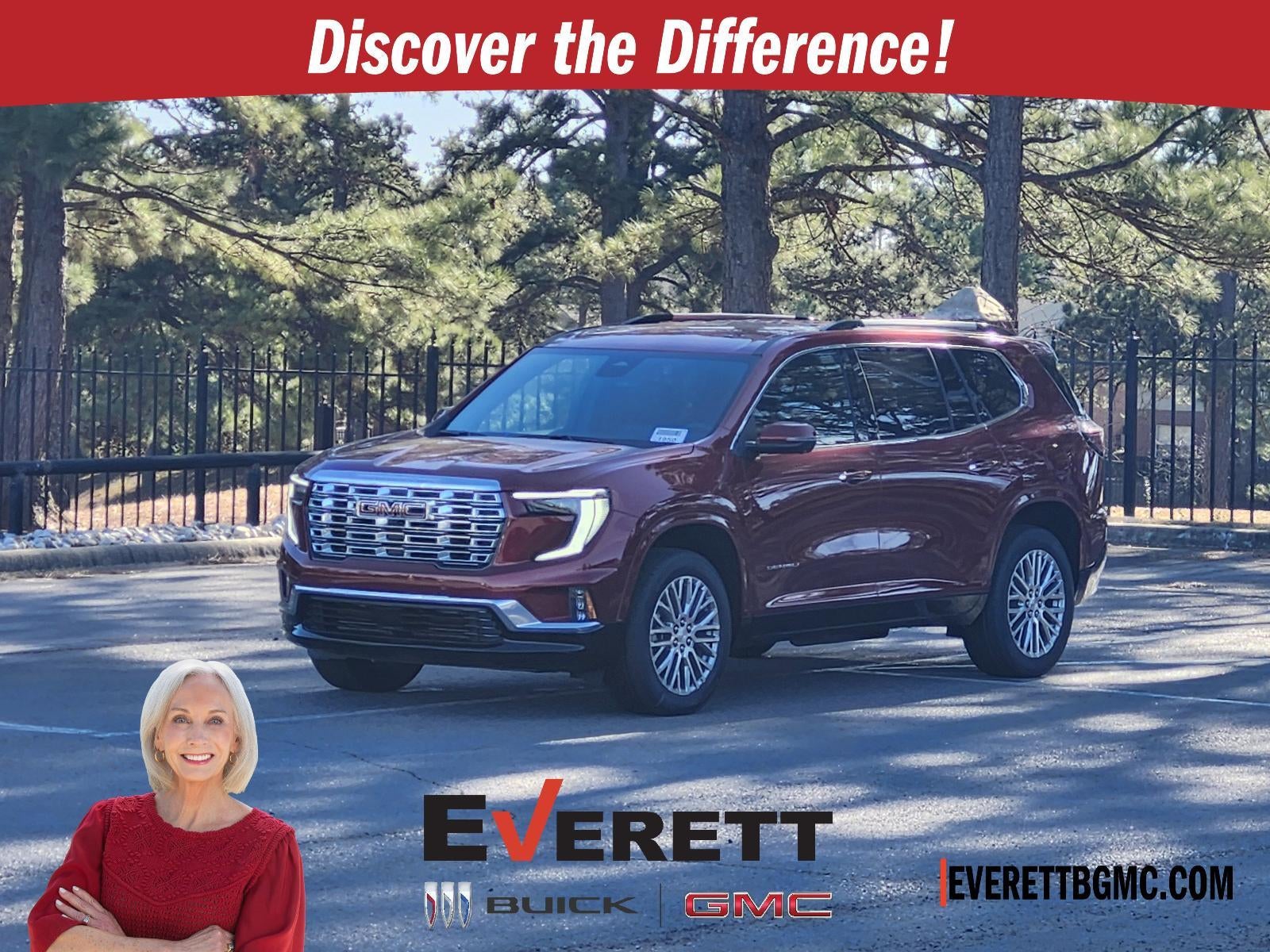 Volcanic Red Tintcoat 2026 GMC Acadia SUV / Crossover Front-Wheel Drive Automatic