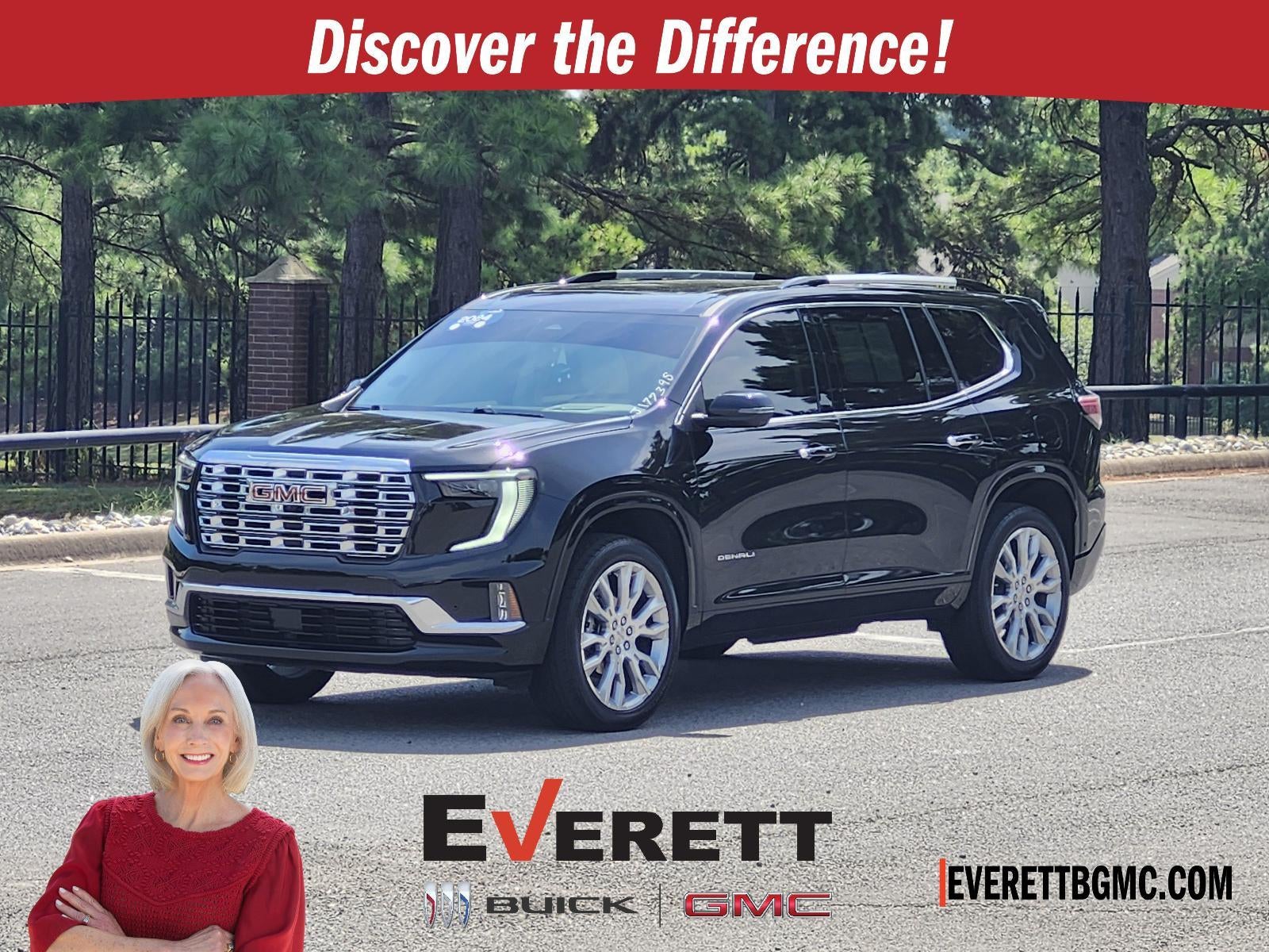 Black (Ebony Twilight Metallic) 2024 GMC Acadia SUV / Crossover Front-Wheel Drive Automatic