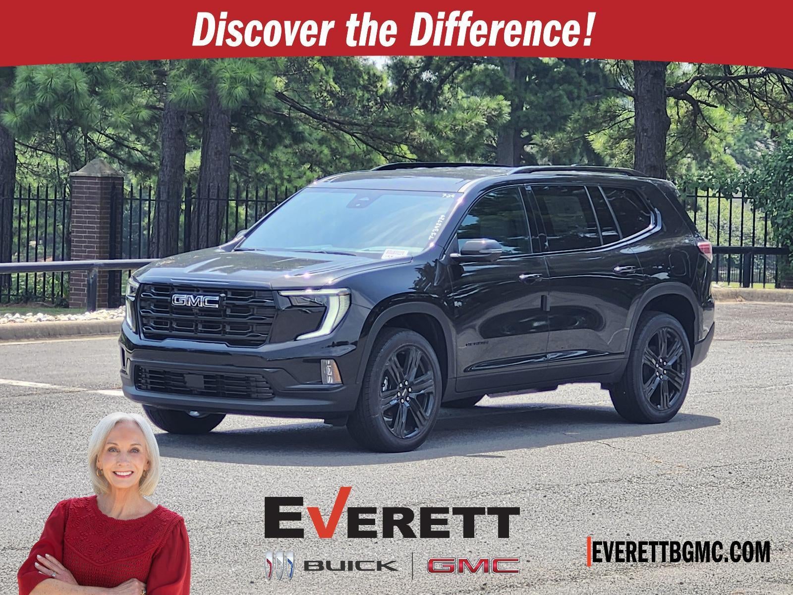 Black (Ebony Twilight Metallic) 2026 GMC Acadia SUV / Crossover Four-Wheel Drive Automatic