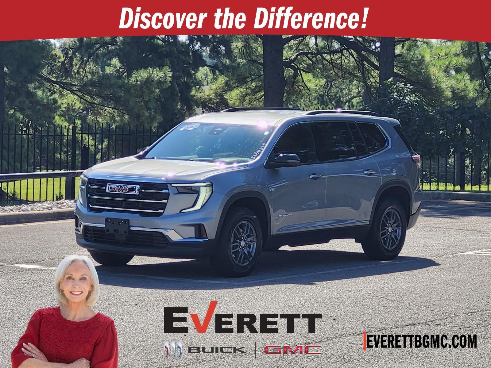 Sterling Metallic 2025 GMC Acadia SUV / Crossover Four-Wheel Drive Automatic