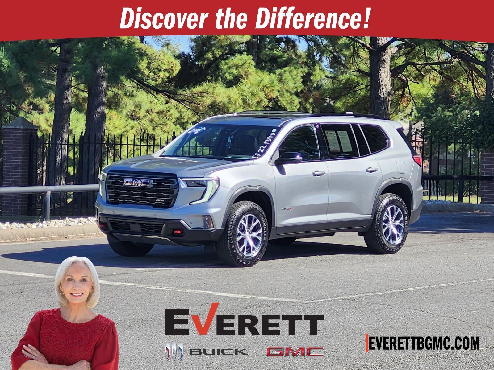 Sterling Metallic 2025 GMC Acadia SUV / Crossover Four-Wheel Drive Automatic