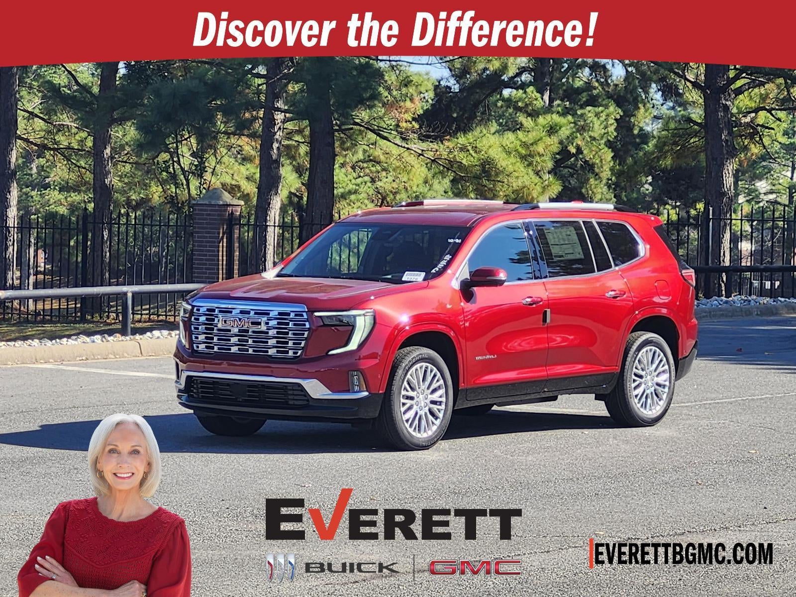 Volcanic Red Tintcoat 2026 GMC Acadia SUV / Crossover Four-Wheel Drive Automatic