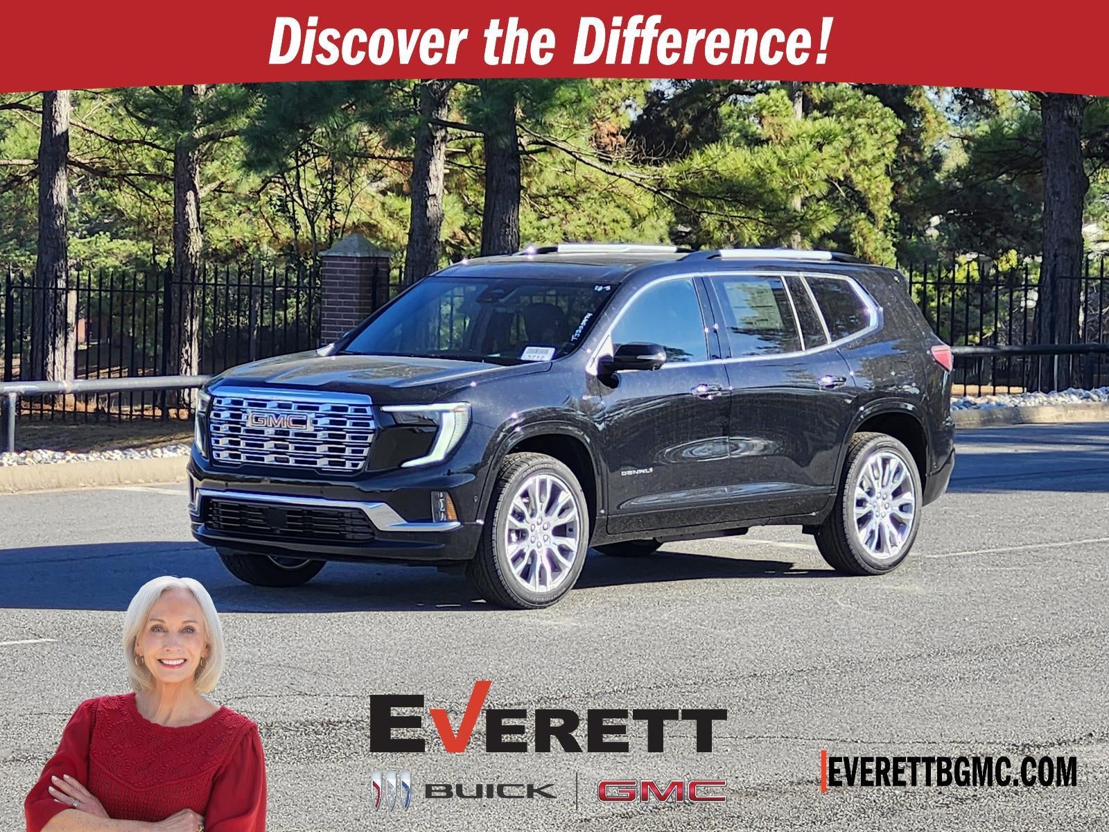 Black (Ebony Twilight Metallic) 2026 GMC Acadia SUV / Crossover Four-Wheel Drive Automatic