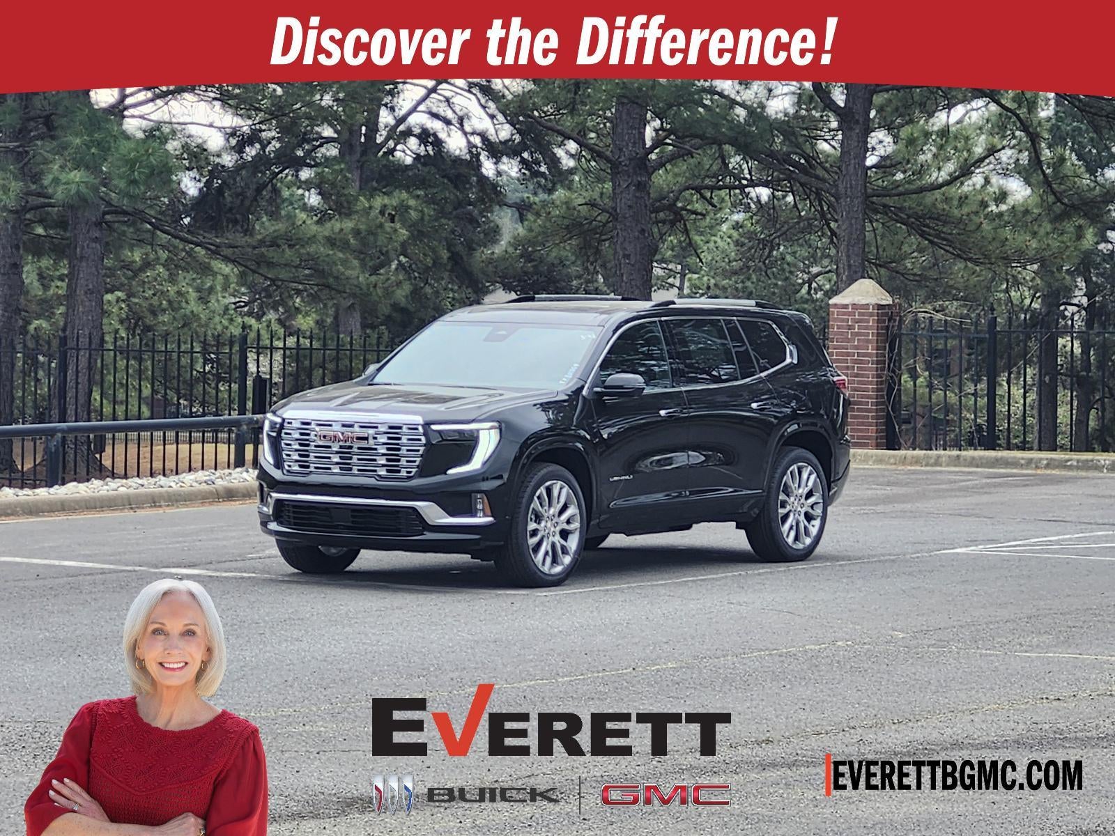 Black (Ebony Twilight Metallic) 2026 GMC Acadia SUV / Crossover Four-Wheel Drive Automatic