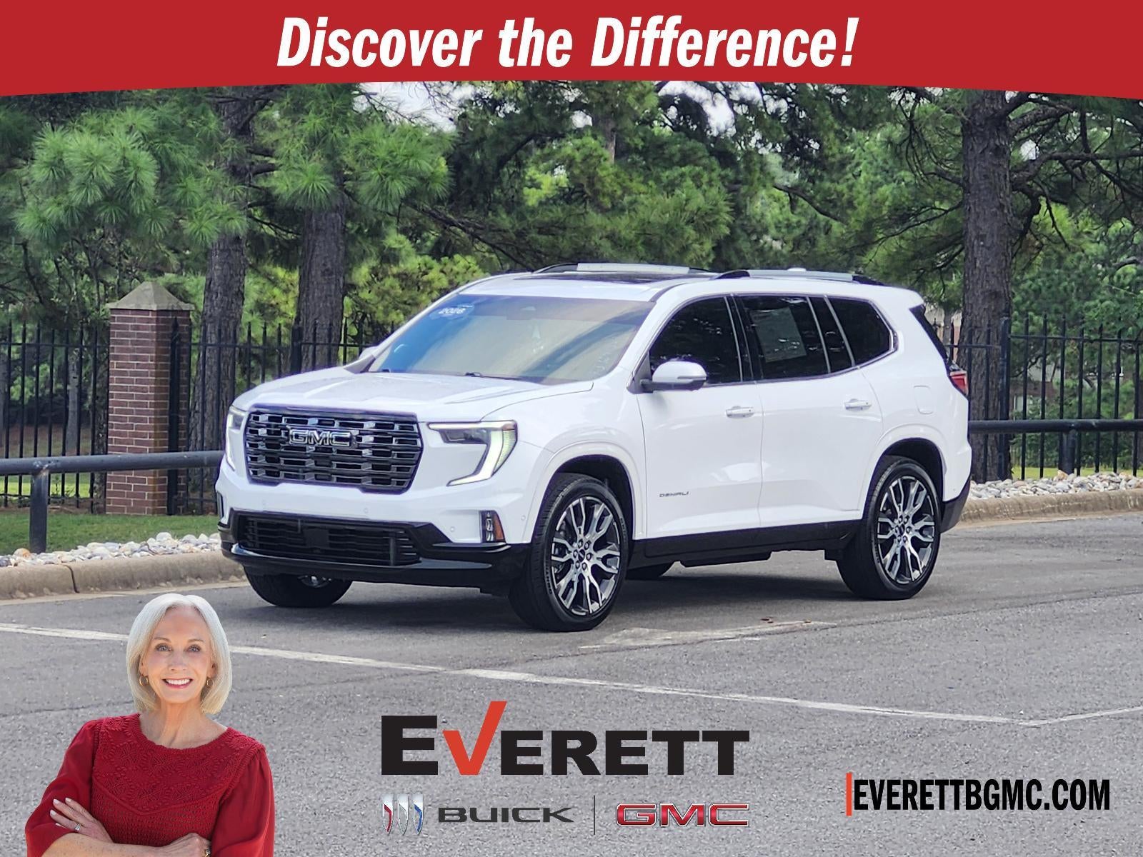 Summit White 2026 GMC Acadia SUV / Crossover Front-Wheel Drive Automatic