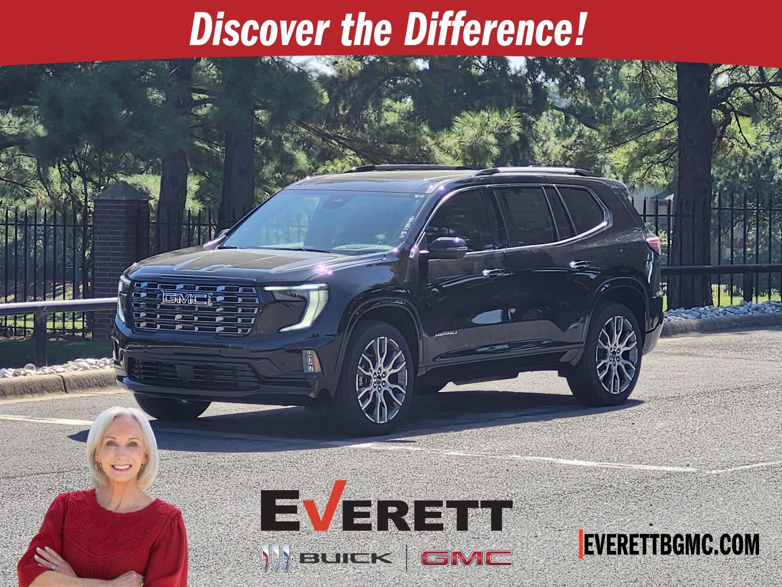 Black (Ebony Twilight Metallic) 2027 GMC Acadia SUV / Crossover Front-Wheel Drive Automatic