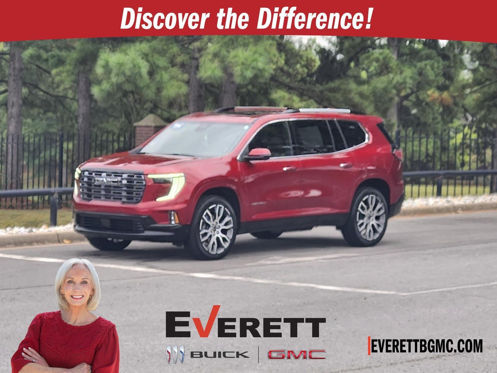 Volcanic Red Tintcoat 2026 GMC Acadia SUV / Crossover Front-Wheel Drive Automatic
