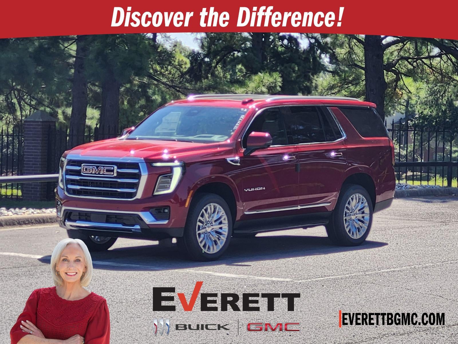 Volcanic Red Tintcoat 2026 GMC Yukon SUV / Crossover Four-Wheel Drive Automatic