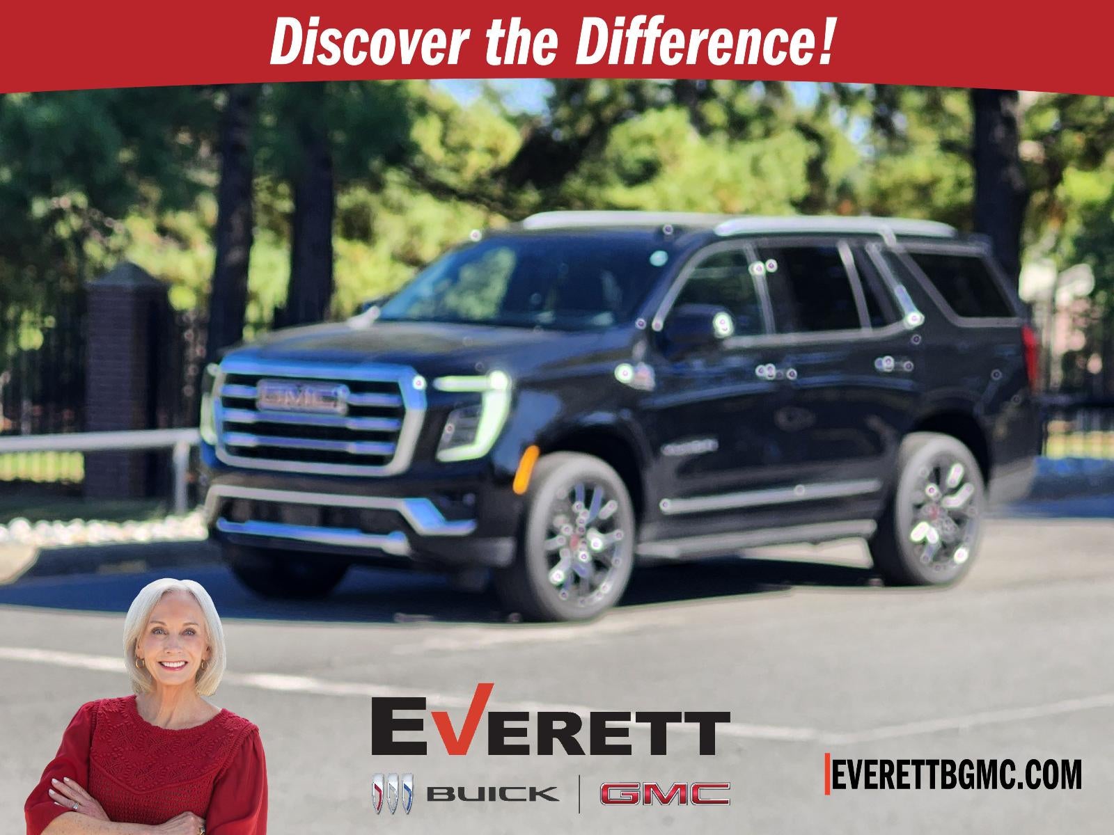 Onyx Black 2026 GMC Yukon SUV / Crossover Four-Wheel Drive Automatic