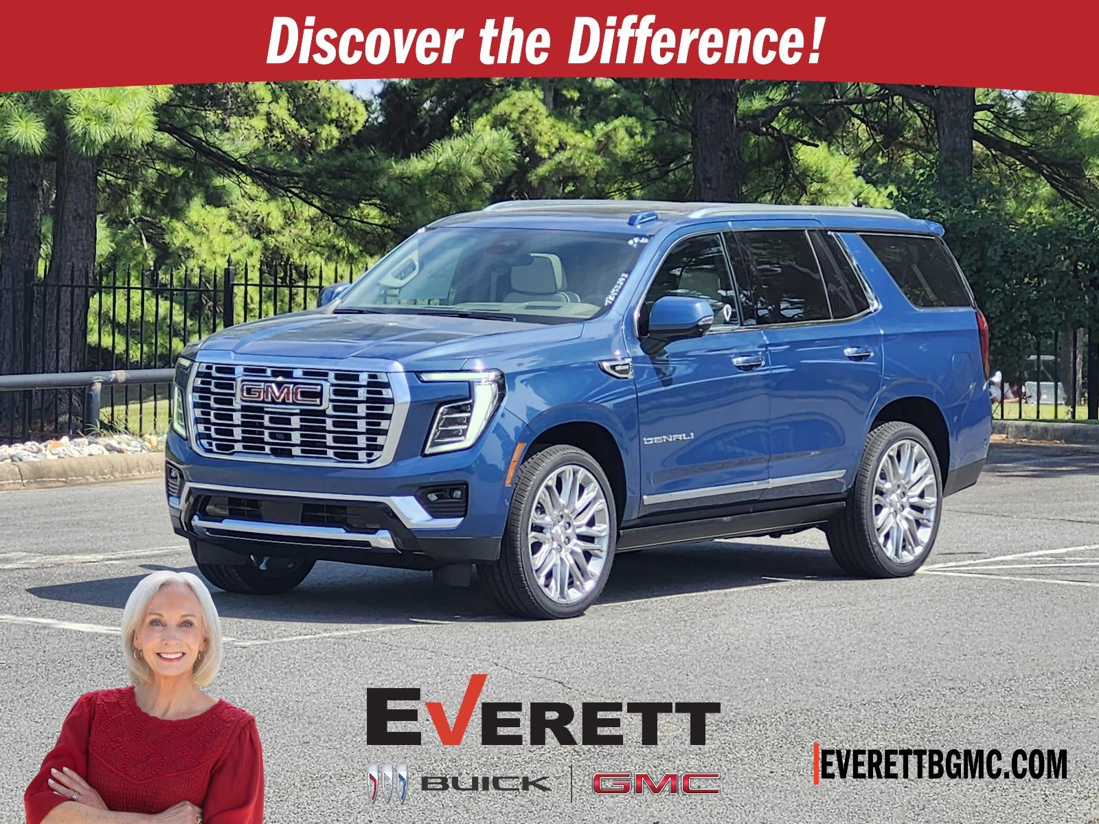 Downpour Metallic 2026 GMC Yukon SUV / Crossover Four-Wheel Drive Automatic