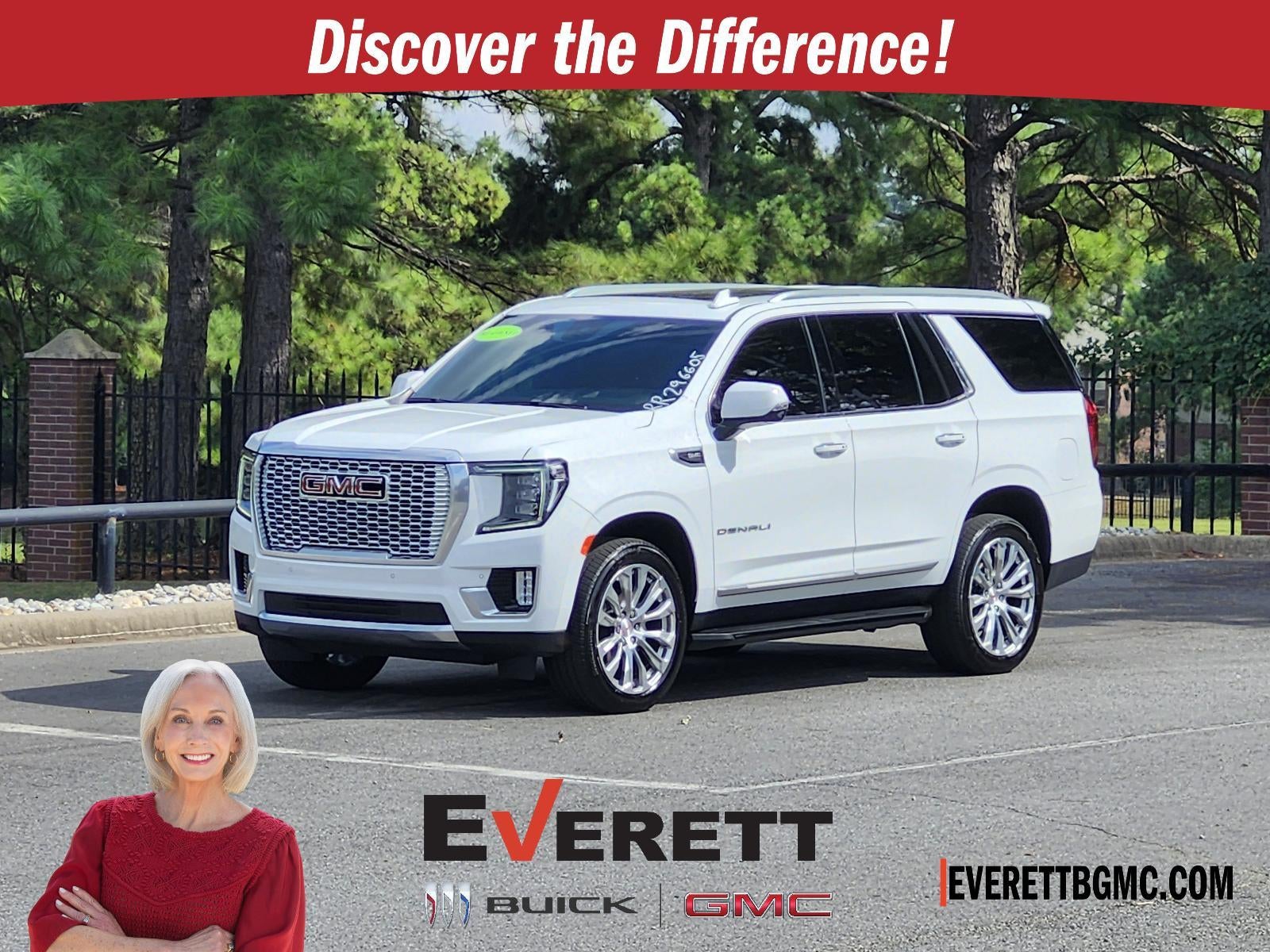 Summit White 2024 GMC Yukon SUV / Crossover Four-Wheel Drive Automatic