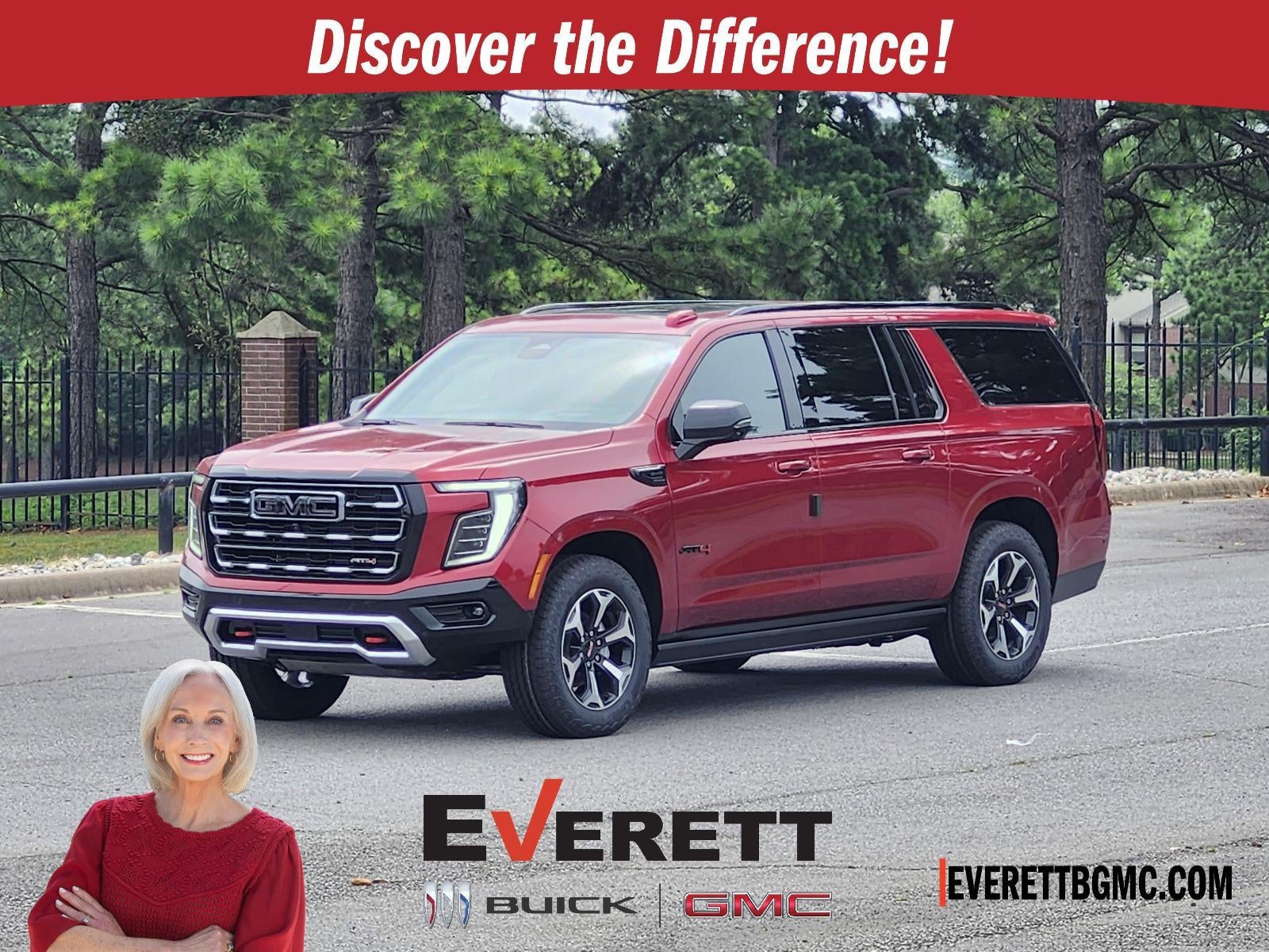 Volcanic Red Tintcoat 2026 GMC Yukon XL SUV / Crossover Four-Wheel Drive Automatic