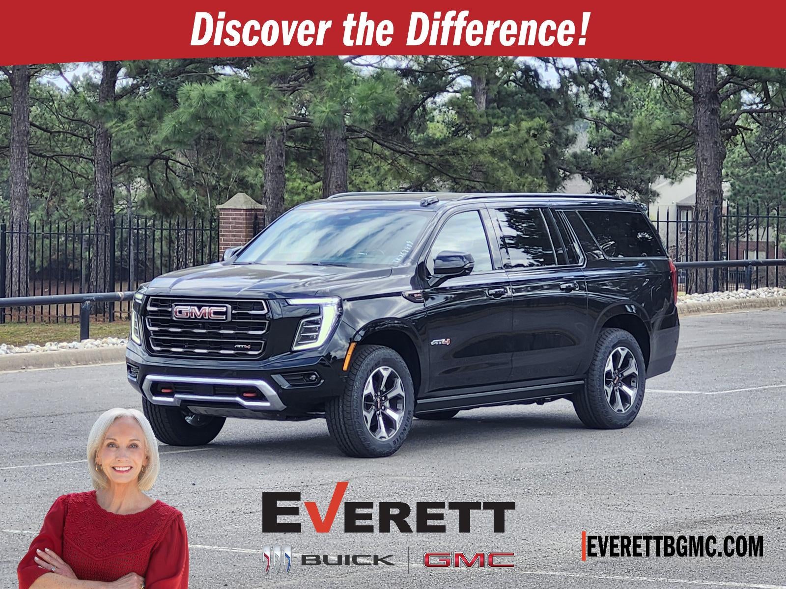 Onyx Black 2026 GMC Yukon XL SUV / Crossover Four-Wheel Drive Automatic