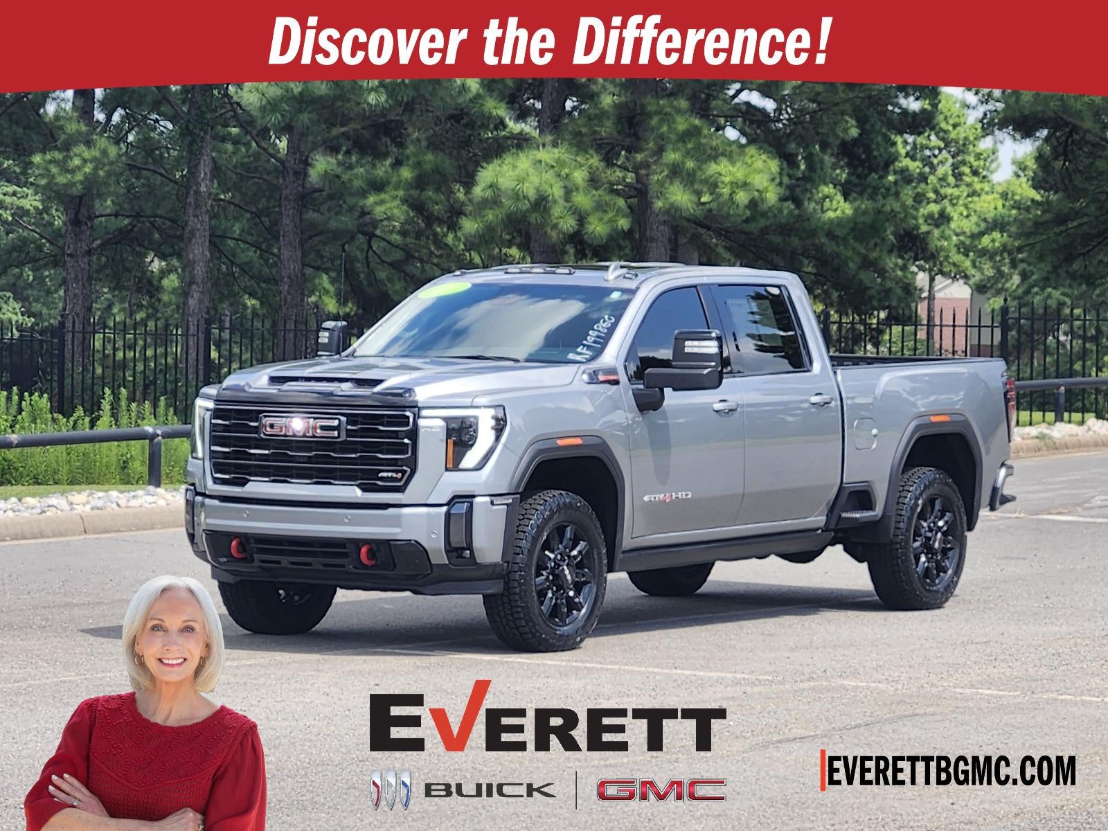 Sterling Metallic 2024 GMC Sierra 2500HD Pickup Truck Four-Wheel Drive Automatic