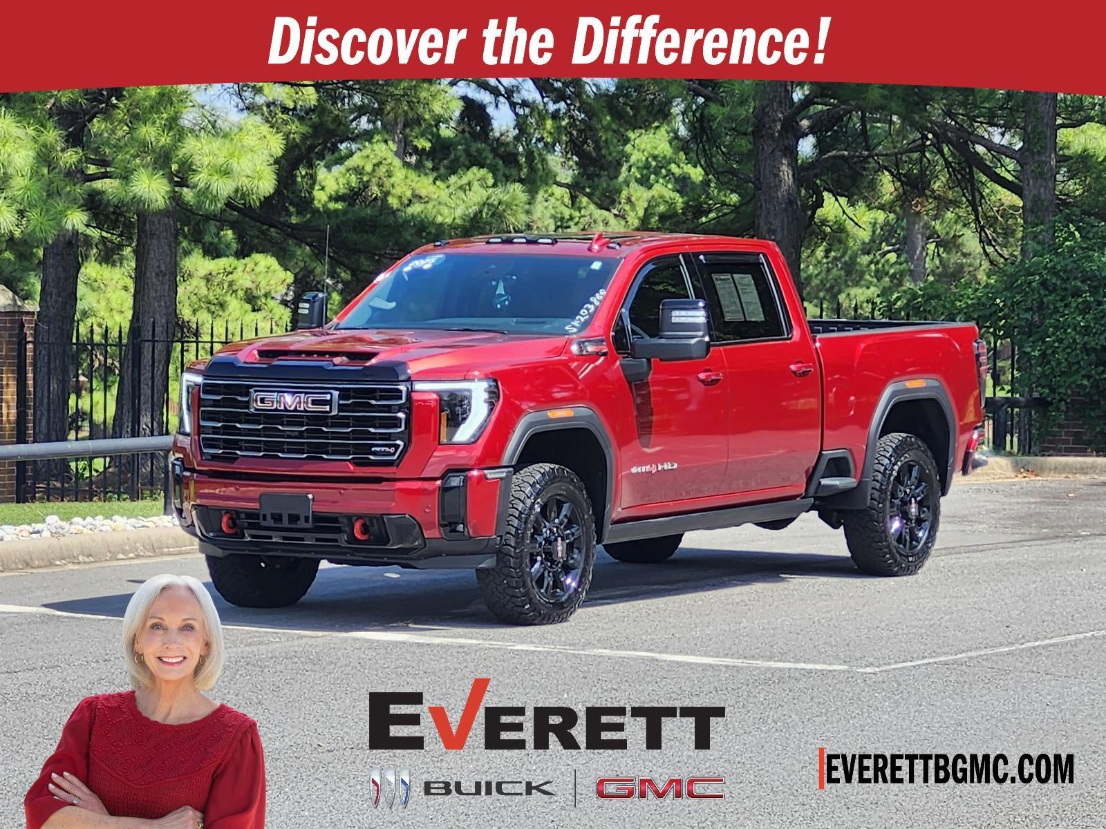Volcanic Red Tintcoat 2025 GMC Sierra 2500HD Pickup Truck Four-Wheel Drive Automatic