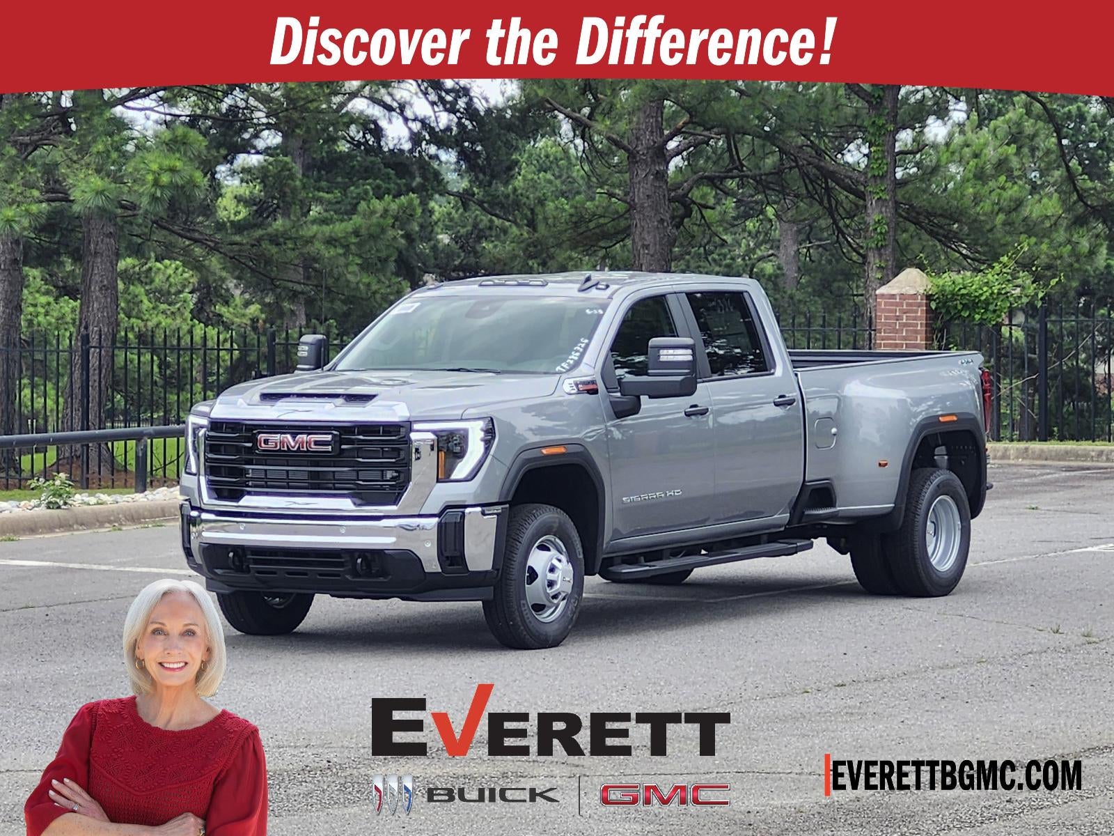 Sterling Metallic 2026 GMC Sierra 3500HD Pickup Truck Four-Wheel Drive Automatic