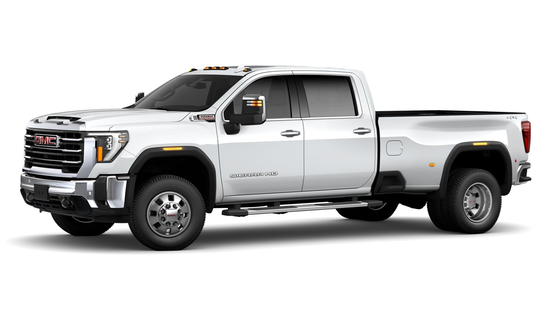 Summit White 2026 GMC Sierra 3500HD Pickup Truck Four-Wheel Drive Automatic