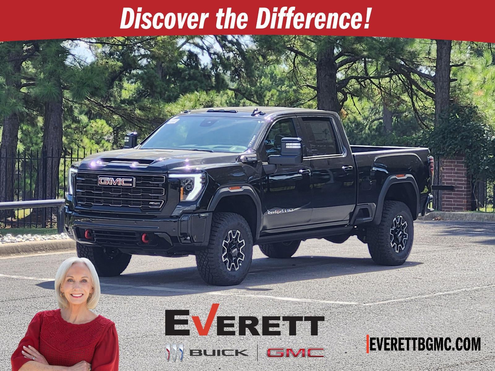 Onyx Black 2026 GMC Sierra 2500HD Pickup Truck Four-Wheel Drive Automatic