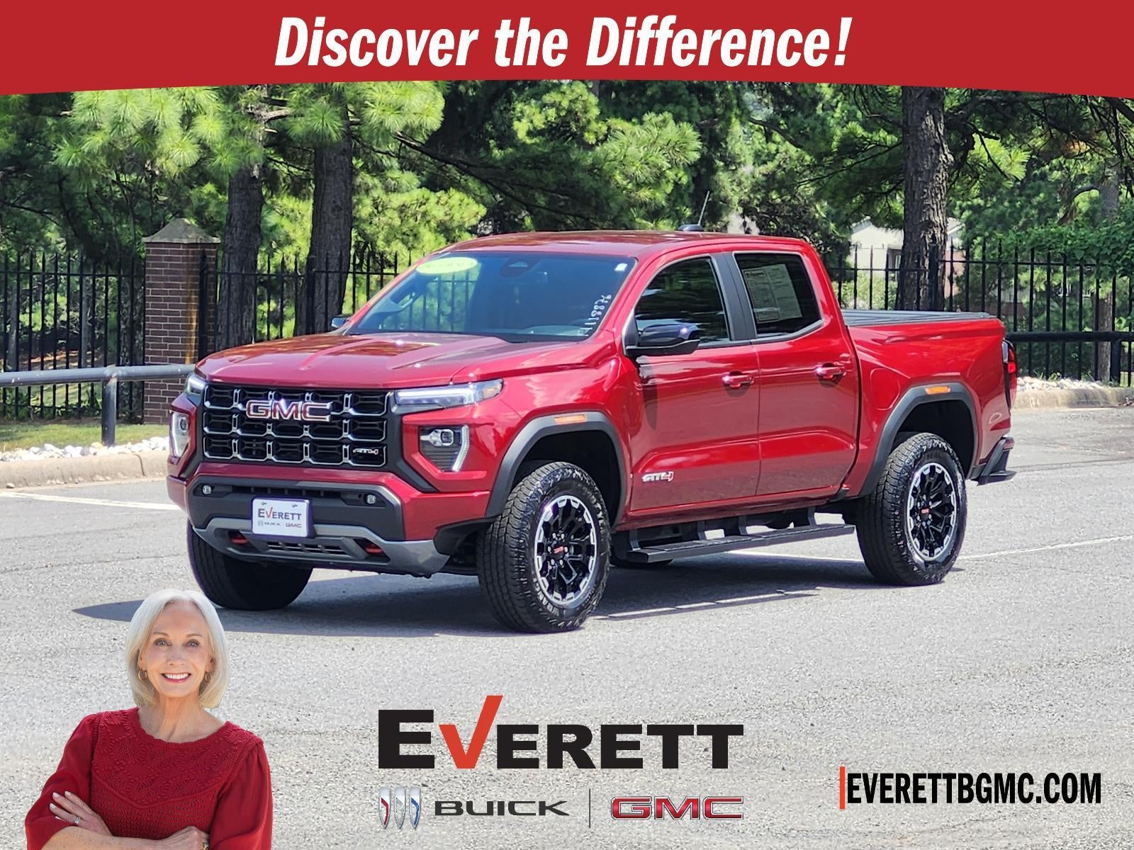 Volcanic Red Tintcoat 2026 GMC Canyon Pickup Truck Four-Wheel Drive Automatic