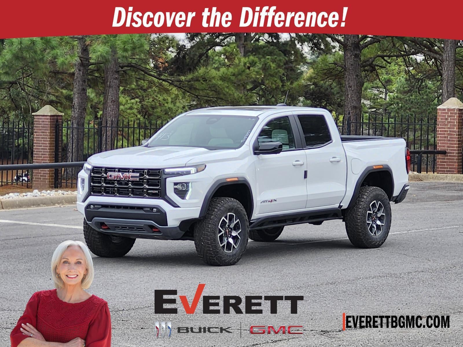 Summit White 2026 GMC Canyon Pickup Truck Four-Wheel Drive Automatic