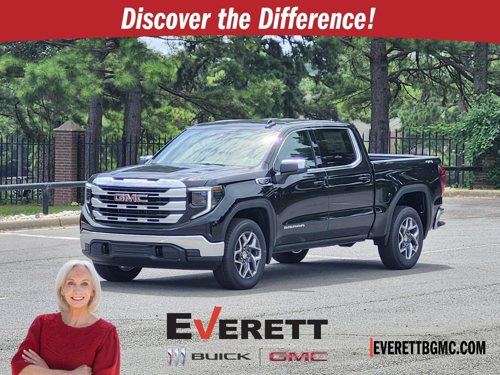 Onyx Black 2026 GMC Sierra 1500 Pickup Truck Four-Wheel Drive Automatic
