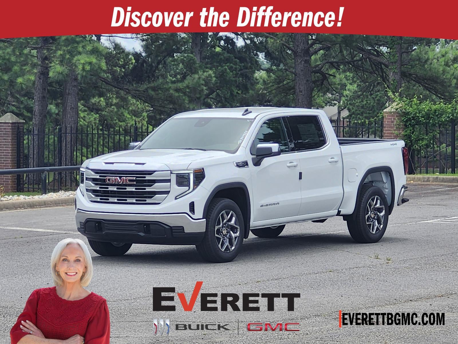 Summit White 2026 GMC Sierra 1500 Pickup Truck Four-Wheel Drive Automatic