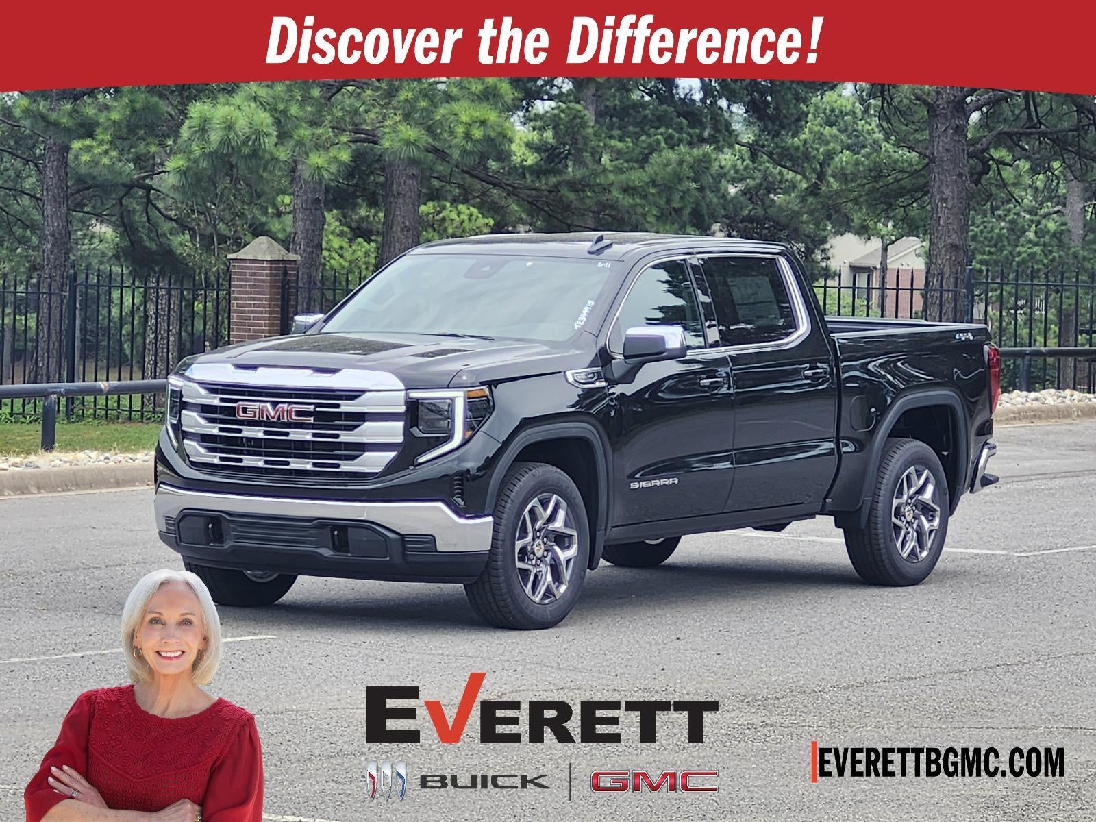 Onyx Black 2026 GMC Sierra 1500 Pickup Truck Four-Wheel Drive Automatic