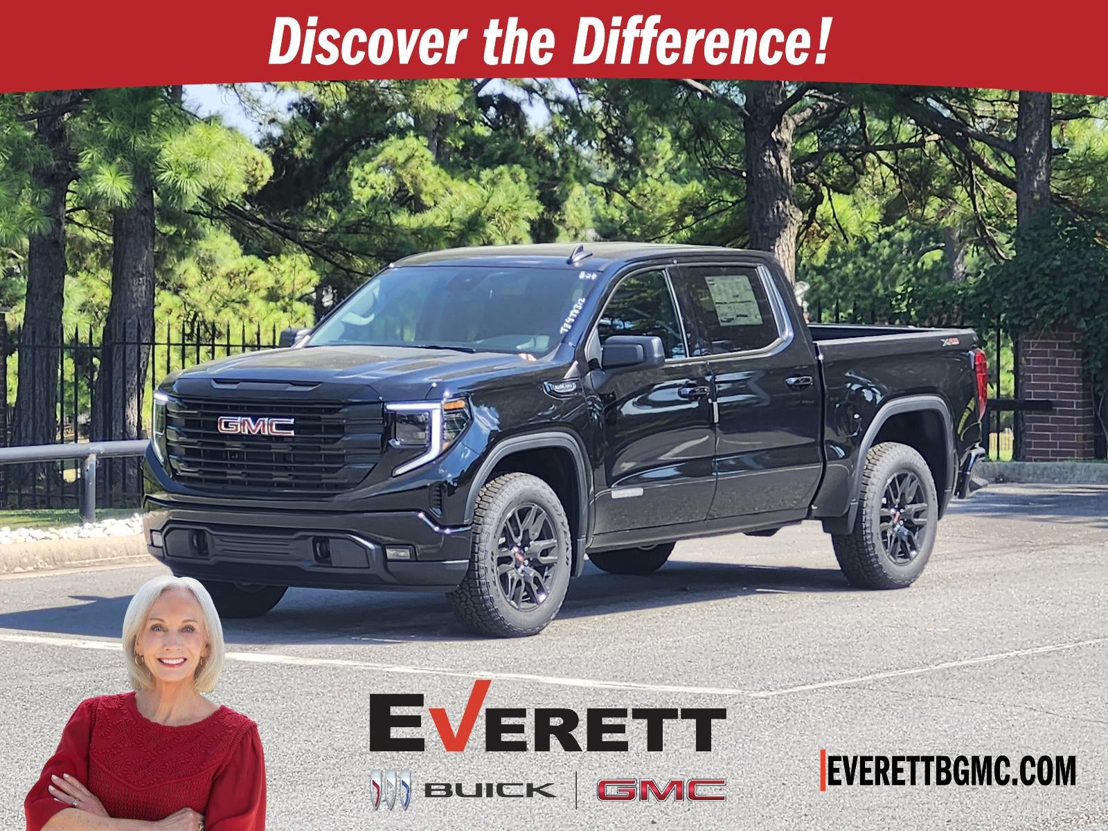 Onyx Black 2026 GMC Sierra 1500 Pickup Truck Four-Wheel Drive Automatic