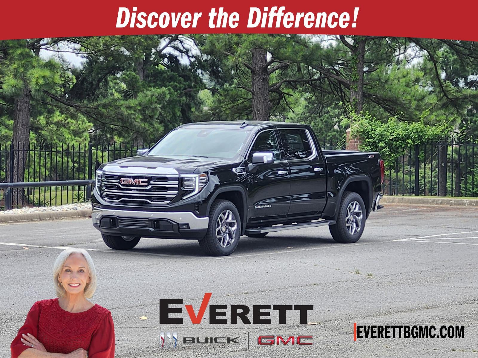 Onyx Black 2026 GMC Sierra 1500 Pickup Truck Four-Wheel Drive Automatic